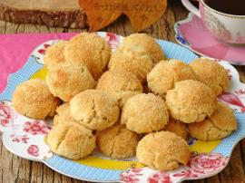 Hindistan Cevizli Pastane Kurabiyesi