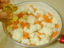 Portakal Soslu Karnabahar Salatası