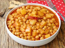 Patatesli Nohut Yemeği