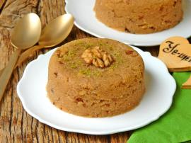 Cevizli İrmik Helvası