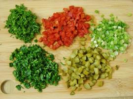 Karabuğday (Greçka) Salatası