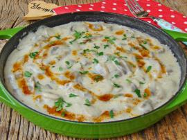 Sütlü Mantar Kavurması