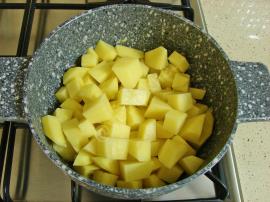 Mısırlı Patates Çorbası