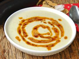 Közlenmiş Patlıcan Çorbası