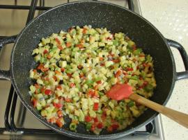 Salçalı Sebzeli Bulgur Pilavı