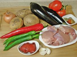 Tavuklu Tepsi Kebabı