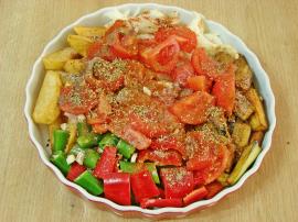 Tavuklu Tepsi Kebabı