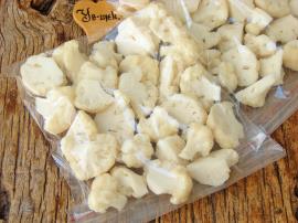 Buzlukta Karnabahar Saklama