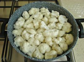 Buzlukta Karnabahar Saklama