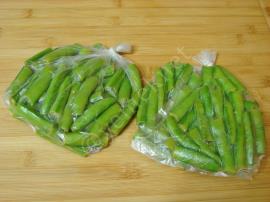 Buzlukta Taze Bakla Saklama