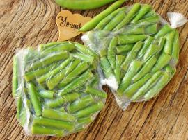 Buzlukta Taze Bakla Saklama