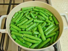 Buzlukta Taze Bakla Saklama