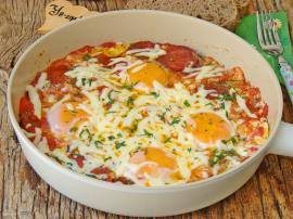 Domatesli Sucuklu Yumurta