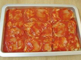 Fırında Salçalı Tavuk