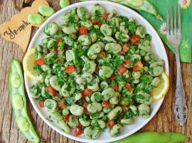 İç Bakla Salatası