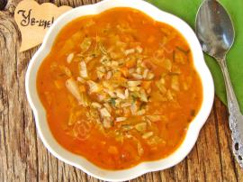 Karnabahar Yaprağı Çorbası