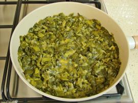 Yumurtalı Çiriş Otu Kavurması