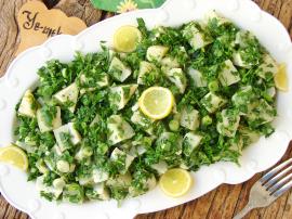 Zeytinyağlı Enginar Salatası