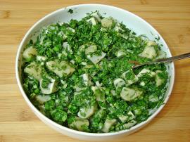 Zeytinyağlı Enginar Salatası