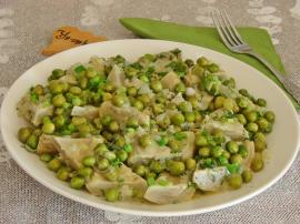 Bezelyeli Enginar Yemeği