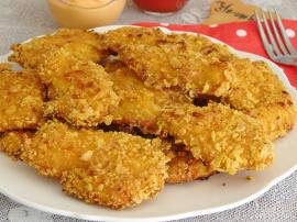 Fırında Çıtır Tavuk