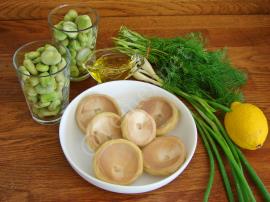 İç Baklalı Enginar Salatası