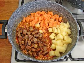 Etli Bezelye Yemeği