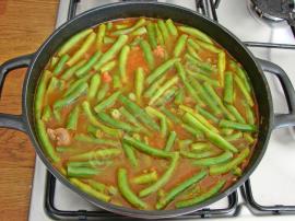 Etli Taze Börülce Yemeği