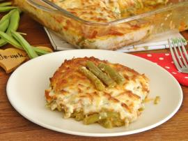 Fırında Taze Fasulye