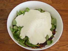 Mor Lahanalı Semizotu Salatası