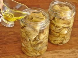 Közlenmiş Patlıcan Konservesi