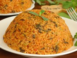 Semizotlu Bulgur Pilavı