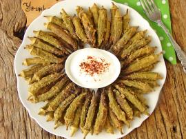 Fırında Bamya Kızartması