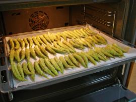 Fırında Bamya Kızartması