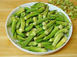 Fırında Bamya Yemeği