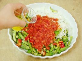 Fırında Bamya Yemeği