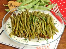 Fırında Taze Fasulye Kızartması