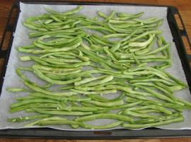 Fırında Taze Fasulye Kızartması