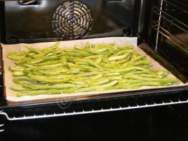 Fırında Taze Fasulye Kızartması