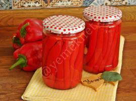 Közlenmiş Biber Konservesi