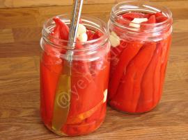 Közlenmiş Biber Konservesi