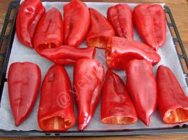 Közlenmiş Biberli Domates Konservesi