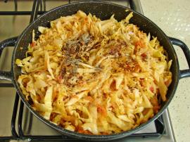 Fırında Lahana Yemeği