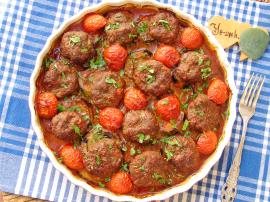 Köfteli Patlıcan Oturtma