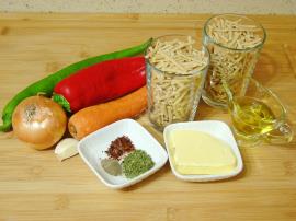 Sebzeli Erişte Pilavı