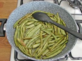 Domatesli Fasulye Kızartması