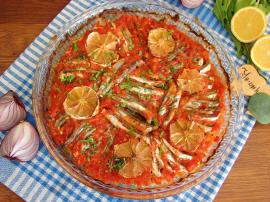 Fırında Hamsi Ekşilisi