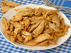 Haşlanmış Tavuk Kavurması