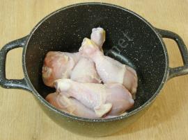 Haşlanmış Tavuk Kavurması
