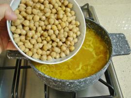 Nohutlu Patates Çorbası